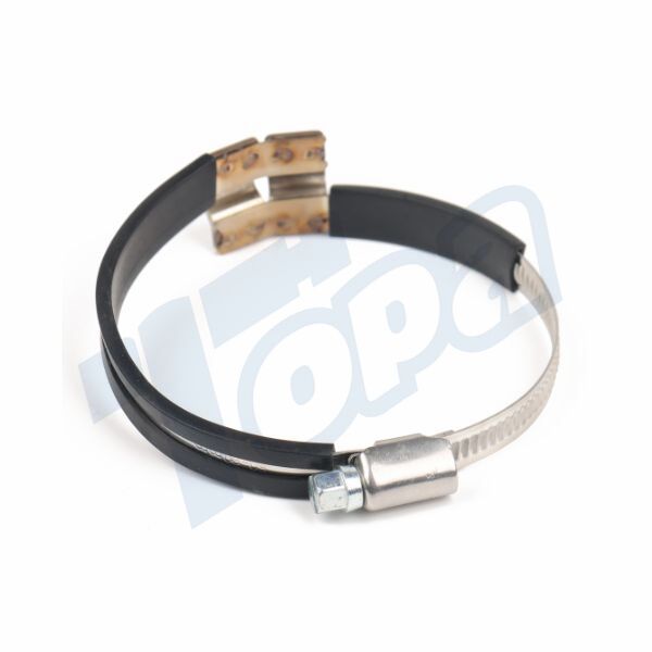 Bridge hose Clamp rubber liner Topa supplier
