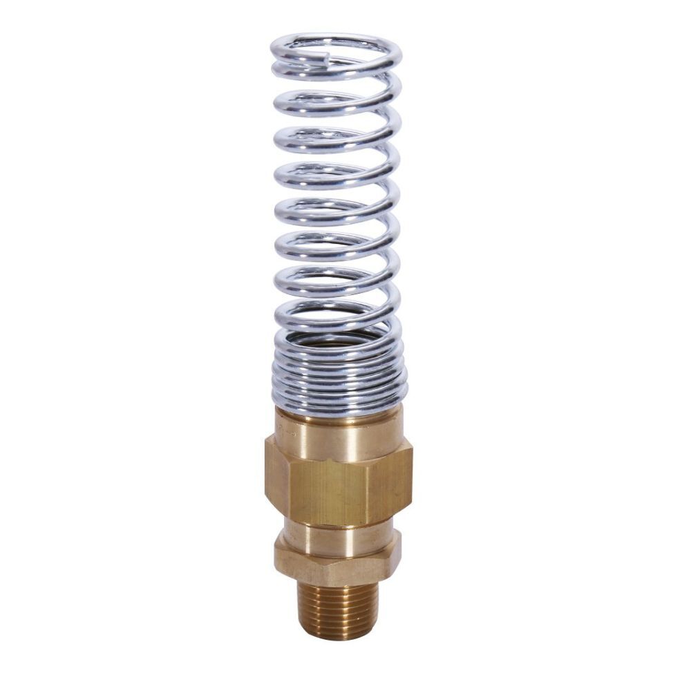 Male Adapter With Spring Guard