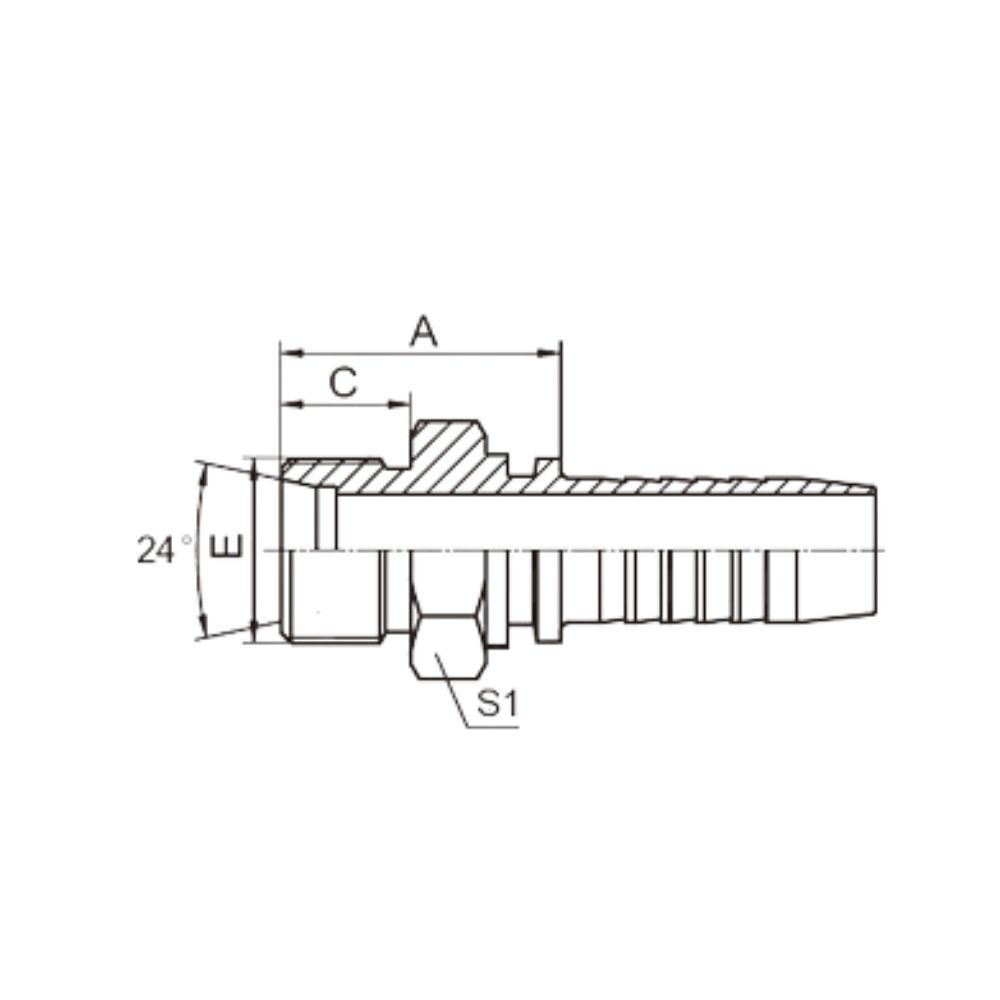 Topa 10411 Metric Fitting