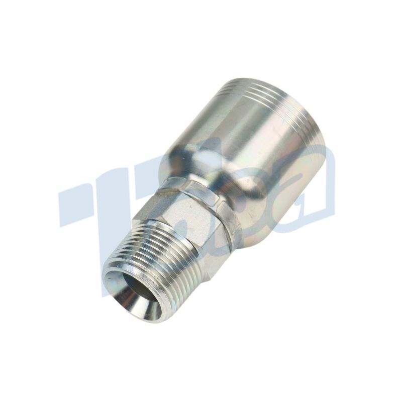 10171 NPT One Piece Crimp Hose Fitting Topa