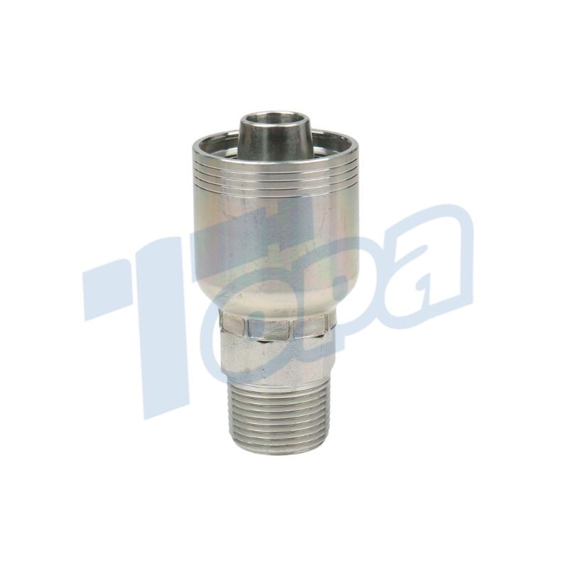 10171 NPT One Piece Crimp Hose Fittings Topa